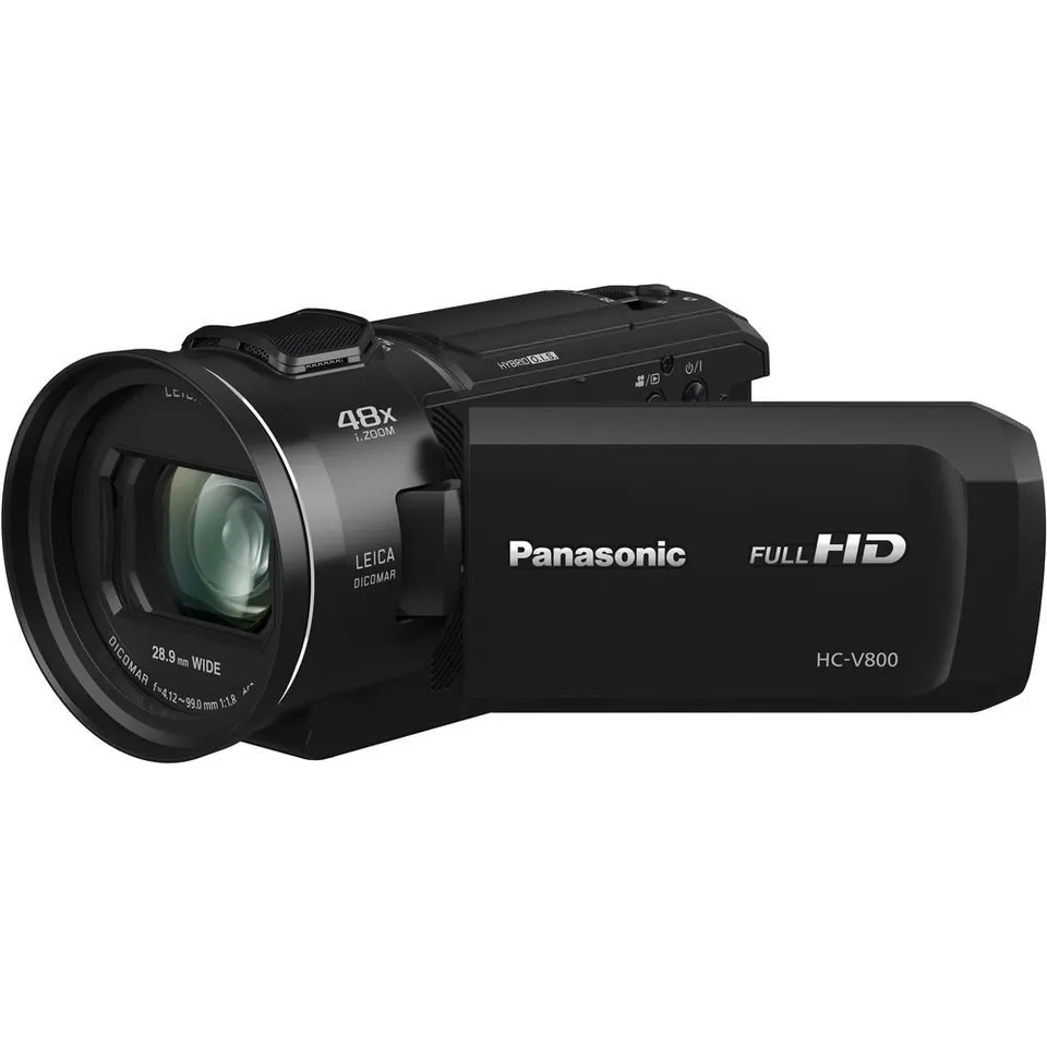 panasonic-hc-v800eg-k-videocamera-compatta-full-hd-con-sensore-bsi-mos-1-2-5-obi image 1