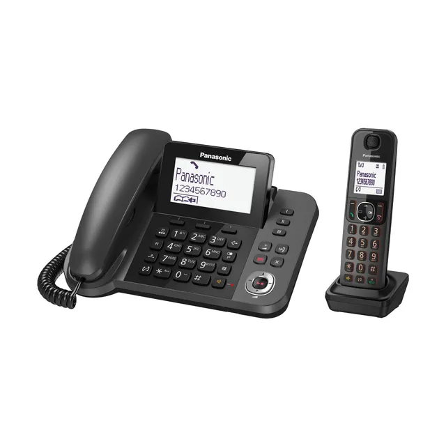 panasonic-kx-tgf320exm-telefono-fisso-con-segreteria-digitale-e-cordless-display image 1