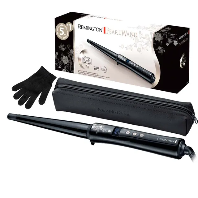 remington-ci951-arricciacapelli-professionale-a-cono-rivestimento-in-ceramica-e- image 1