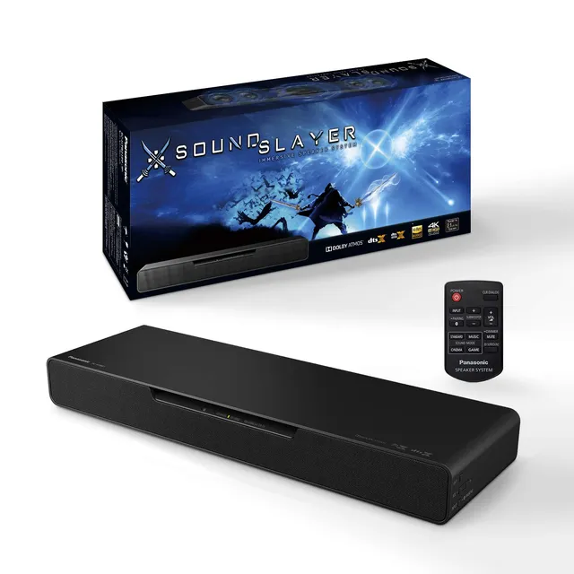 panasonic-sc-htb01-soundslayer-soundbar-gaming-2-1-con-subwoofer-integrato-80w-d image 1