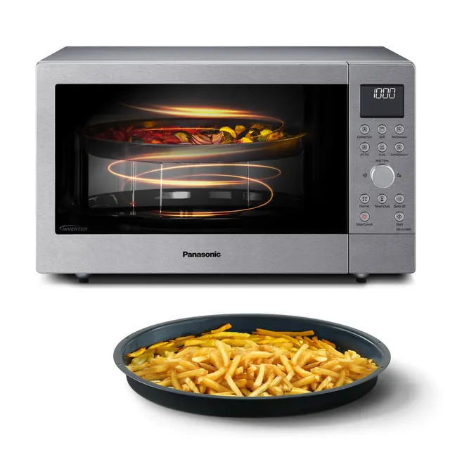 panasonic-nn-cd58rsepg-forno-a-microonde-combinato-4in1-da-27-l-con-airfryer-inv image 1