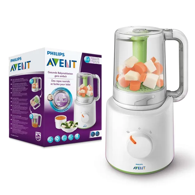 philips-avent-easypappa-scf870-20-cuocipappa-multifunzione-2-in-1-con-cottura-a- image 1