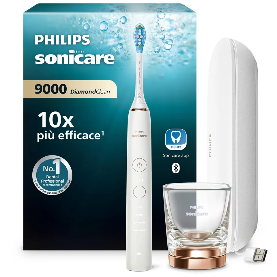 philips-sonicare-diamondclean-9000-hx9911-94-spazzino-elettrico-sonico-con-app-s image 1