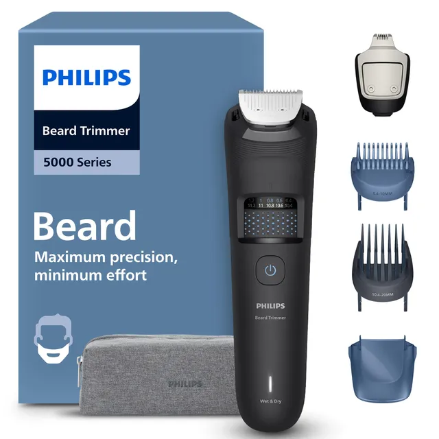 philips-beardtrimmer-series-5000-bt5765-15-regolabarba-con-lame-in-metallo-autoa image 1