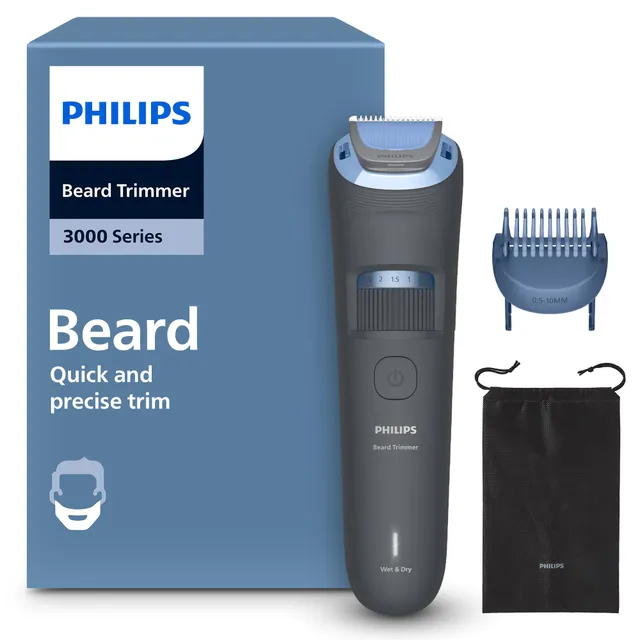 philips-serie-3000-bt3619-15-regolabarba-uomo-con-lame-autoaffilanti-20-impostaz image 1