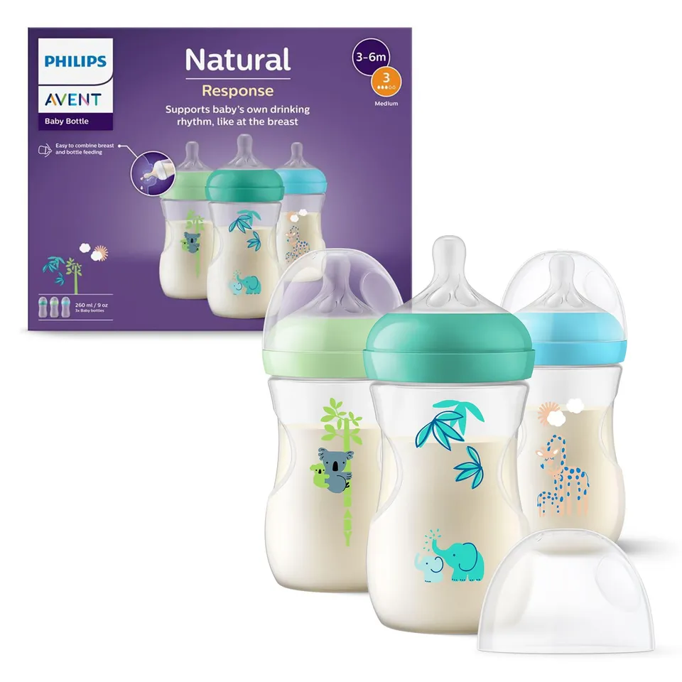 philips-avent-natural-response-scy903-73-biberon-260-ml-flusso-3-confezione-3-de image 1