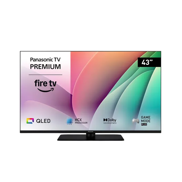 panasonic-tv-43w80aez-serie-w80-smart-tv-qled-4k-43-pollici-fire-os-con-dolby-vi image 1