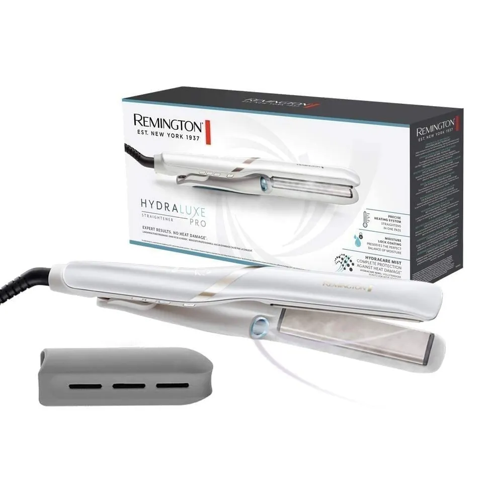 remington-hydraluxe-pro-s9001-piastra-per-capelli-lisciante-a-vapore-con-serbato image 1
