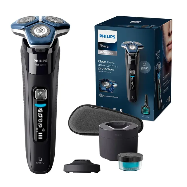philips-shaver-series-7000-s7886-55-rasoio-elettrico-uomo-wet-dry-con-lame-steel image 1