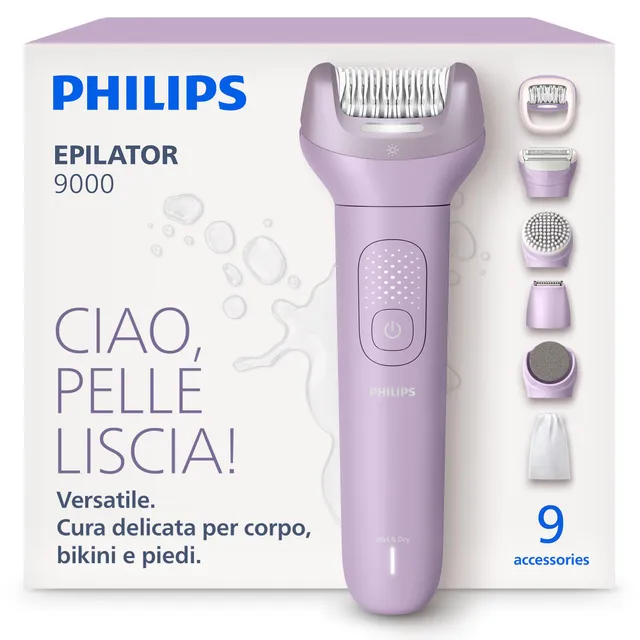 philips-serie-9000-bre728-00-epilatore-elettrico-wet-dry-senza-fili-con-proguide image 1