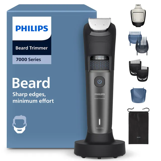 philips-serie-7000-regolabarba-bt7660-15-con-lame-in-metallo-autoaffilanti-40-im image 1