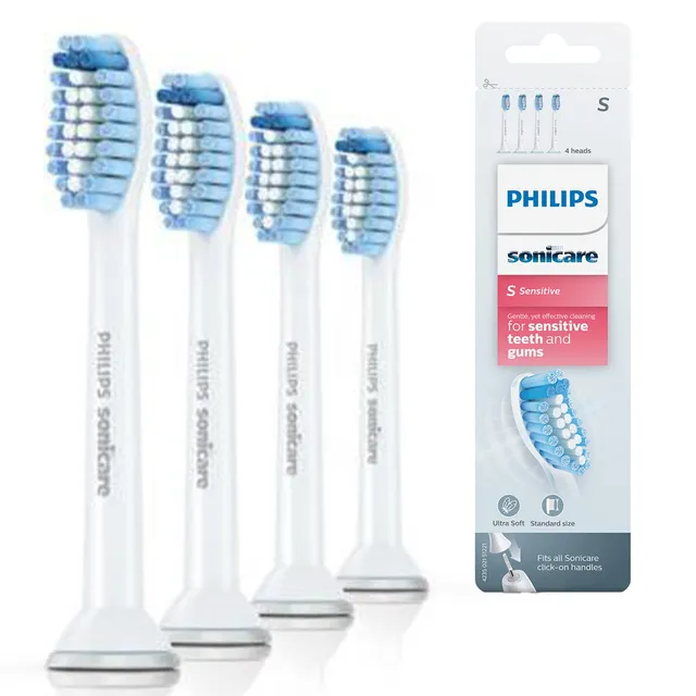 philips-sonicare-hx6054-07-pack-4-testine-di-ricambio-s-sensitive-per-spazzolino image 1