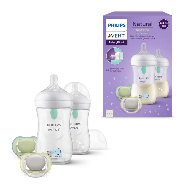 philips-avent-scd657-12-set-regalo-natural-response-2-biberon-anti-coliche-da-26 image 1