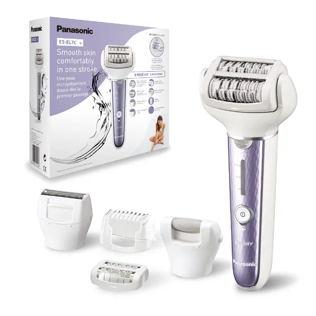 panasonic-el7c-epilatore-wet-dry-con-60-pinzette-a-doppi-dischi-3-velocit-4-test image 1