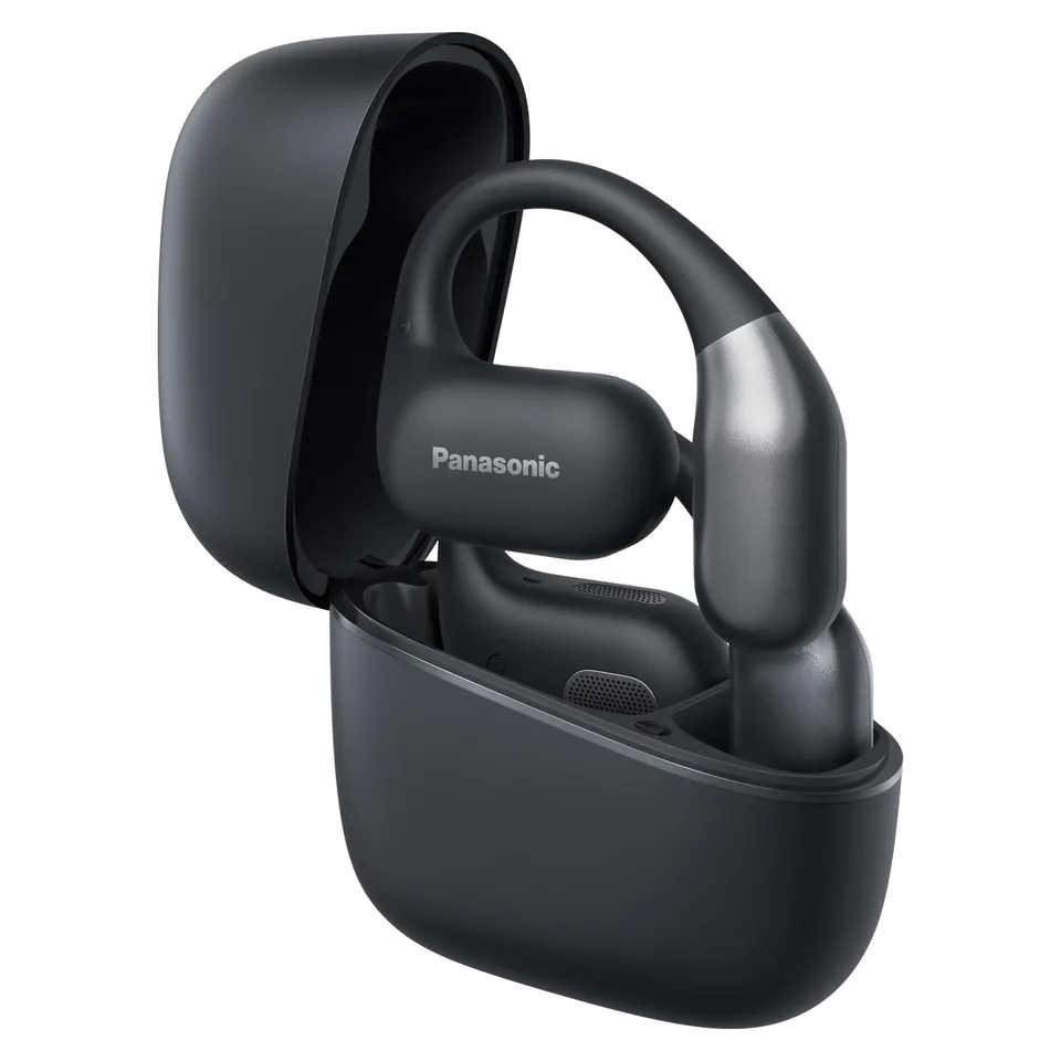 panasonic-rb-f10de-k-cuffie-wireless-open-ear-sport-bluetooth-5-4-con-microfono- image 1