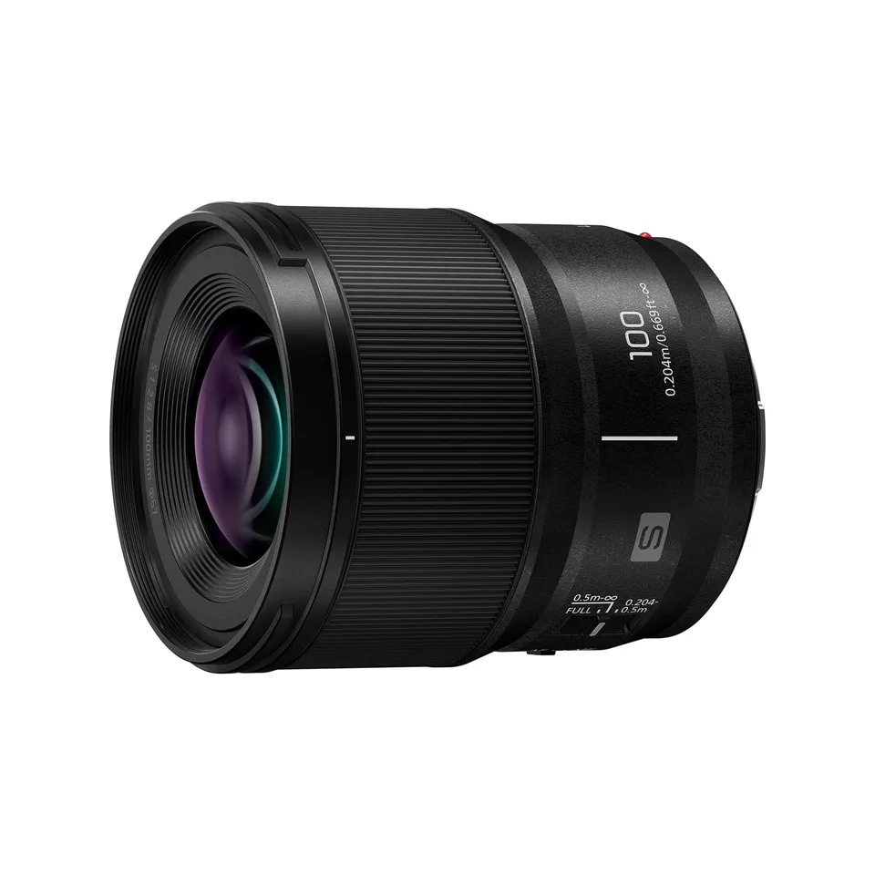 panasonic-lumix-s-e100-100mm-f2-8-macro-obiettivo-full-frame-l-mount-298-g-ingra image 1