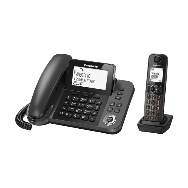 panasonic-kx-tgf310exm-telefono-fisso-digitale-con-cordless-display-inclinabile- image 1