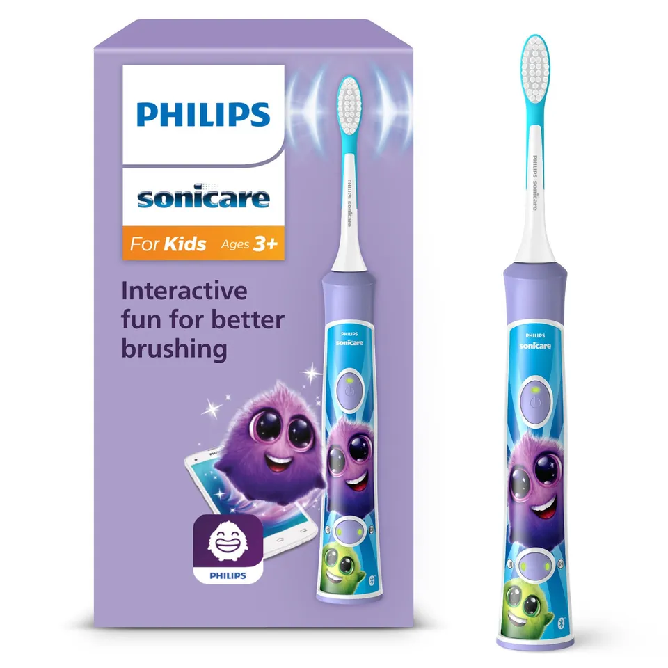 philips-sonicare-for-kids-hx6322-12-spazzolino-elettrico-sonico-con-app-bluetoot image 1