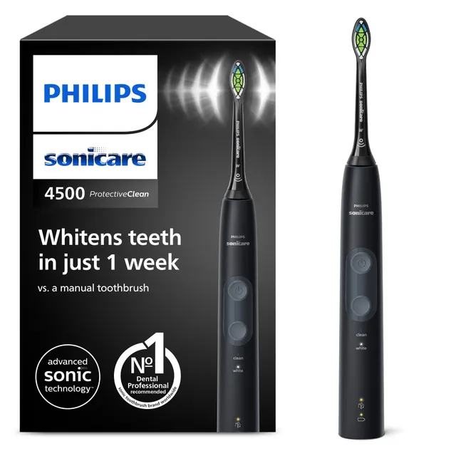 philips-sonicare-protectiveclean-4500-hx6830-44-spazzino-elettrico-sonico-con-te image 1