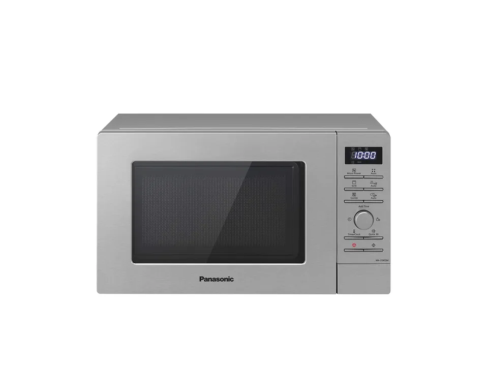 panasonic-nn-j19ksmepg-forno-microonde-con-grill-800w-1000w-20-litri-acciaio-ino image 1