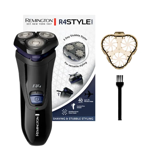 remington-r4002-rasoio-elettrico-rotante-style-series-r4-21-lame-a-doppio-anello image 1