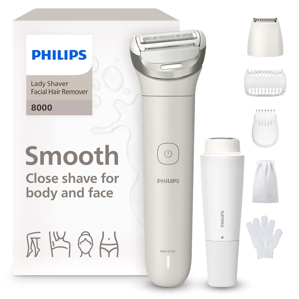 philips-lady-shaver-serie-8000-brl159-00-rasoio-elettrico-da-donna-senza-filo-we image 1