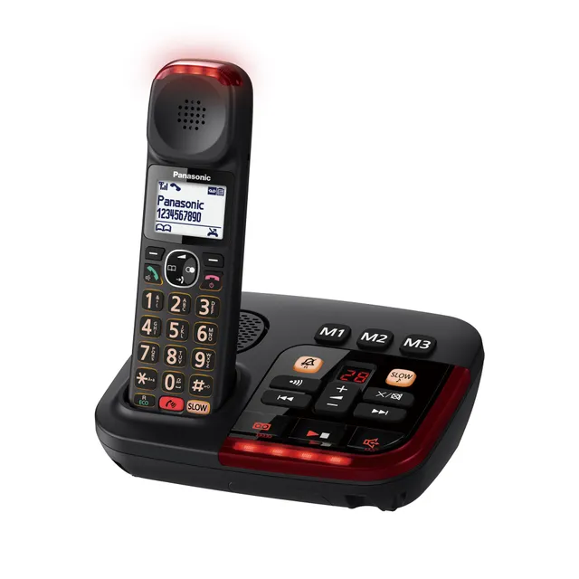 panasonic-kx-tgm420exb-telefono-cordless-digitale-con-segreteria-volume-alto-40- image 1