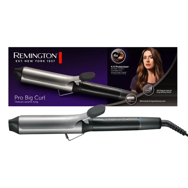 remington-ci5538-pro-big-curl-ferro-arricciacapelli-38-mm-rivestimento-titanio-c image 1