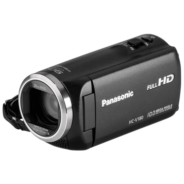 panasonic-hc-v180eg-k-videocamera-full-hd-con-zoom-ottico-50x-grandangolo-28-mm- image 1