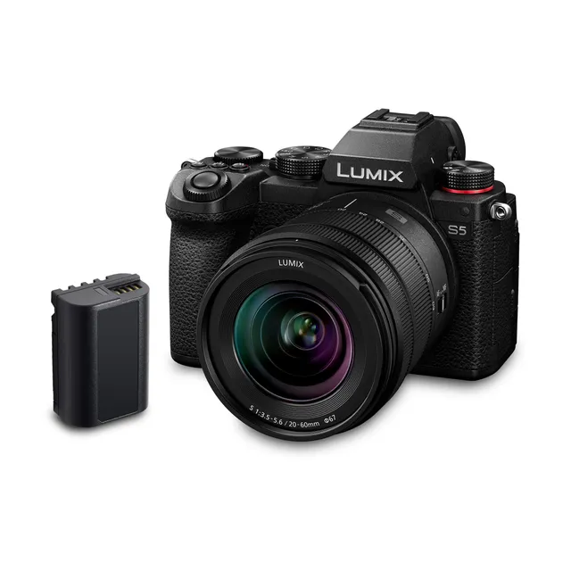 panasonic-lumix-dc-s5amkb-kit-mirrorless-full-frame-con-sensore-cmos-24-2mp-obie image 1