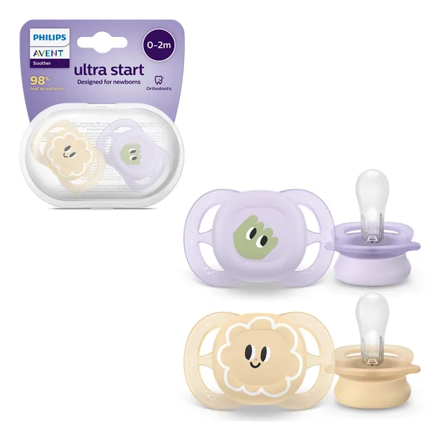 philips-avent-ultra-start-scf075-03-ciucci-ortodontici-in-silicone-per-neonati-0 image 1
