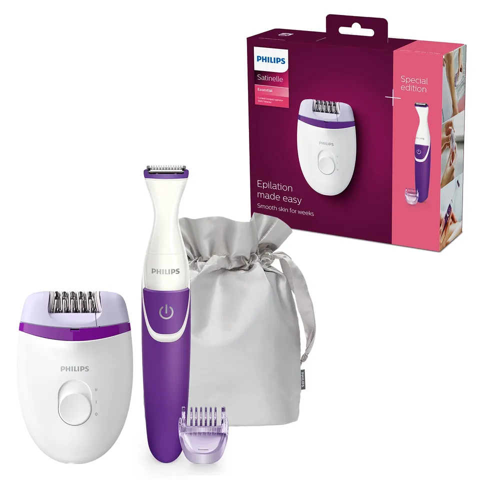 philips-satinelle-essential-brp505-00-epilatore-elettrico-compatto-con-filo-test image 1