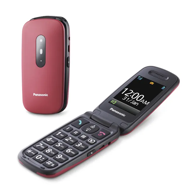 panasonic-kx-tu446exr-telefono-cellulare-facilit-a-conchiglia-per-anziani-con-pu image 1