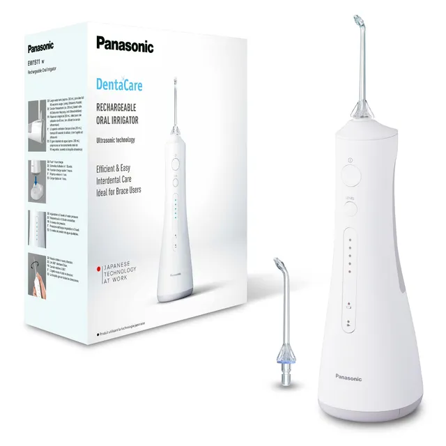 panasonic-ew-1511-idropulsore-ultrasonico-ricaricabile-con-5-livelli-di-getto-e- image 1