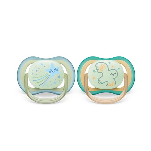 philips-avent-ultra-air-scf376-18-set-di-2-ciucci-ortodontici-fluorescenti-con-p image 7