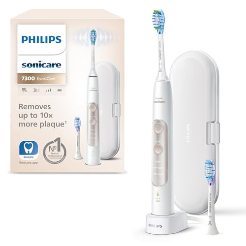 philips-sonicare-expertclean-7300-spazzino-elettrico-sonico-con-bluetooth-app-ph image 2