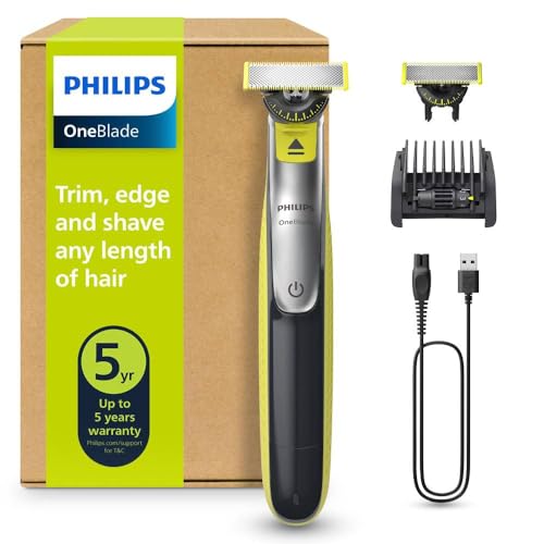 philips-oneblade-360-face-qp2734-30-regolabarba-e-rasoio-elettrico-ibrido-con-la image 7