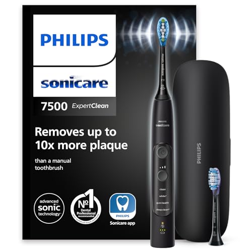 philips-sonicare-expertclean-7500-hx9631-16-spazzolino-elettrico-sonico-nero-con image 8