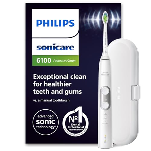 philips-sonicare-protectiveclean-6100-spazzolino-elettrico-sonico-con-sensore-di image 2