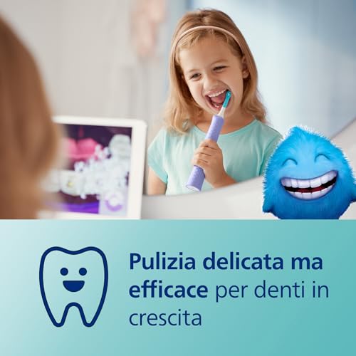 philips-sonicare-for-kids-hx6322-12-spazzolino-elettrico-sonico-con-app-bluetoot image 8