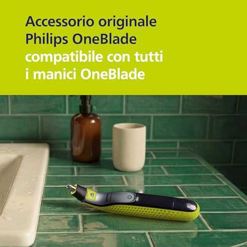 philips-oneblade-qi100-50-accessorio-rifinitore-naso-originale-compatibile-con-t image 8