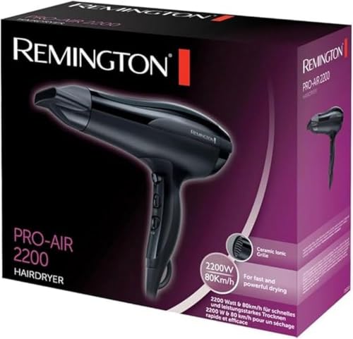 remington-pro-air-d5210-asciugacapelli-2200w-con-ioni-e-concentratore-nero image 7