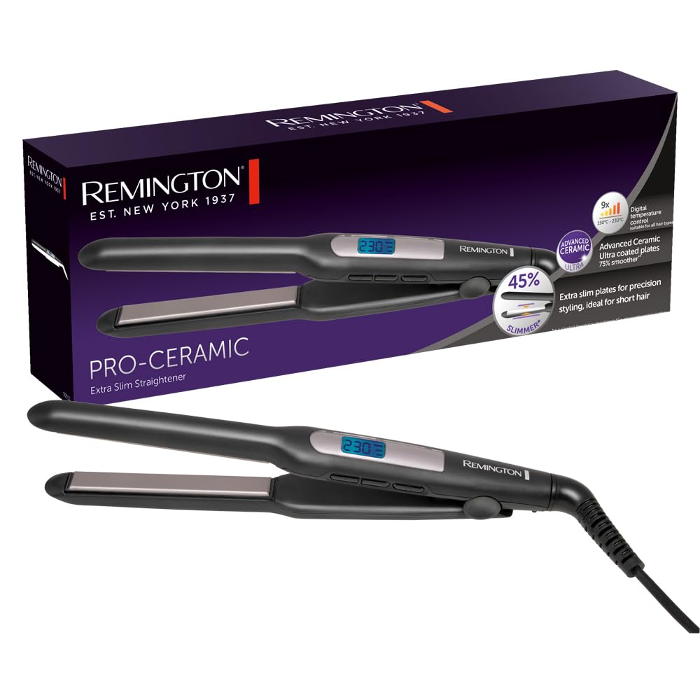 remington-s5515-piastra-per-capelli-pro-ceramic-extra-slim-piastre-galleggianti- image 1