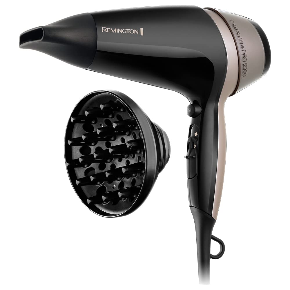 remington-thermacare-pro-d5715-asciugacapelli-ionico-2300w-a-basso-rumore-con-di image 1