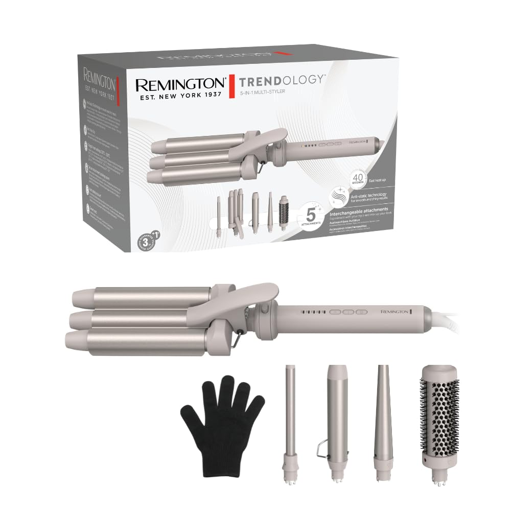 remington-trendology-5-in-1-multi-styler-ci41ms5e51-ferro-arricciacapelli-5-in-1 image 1