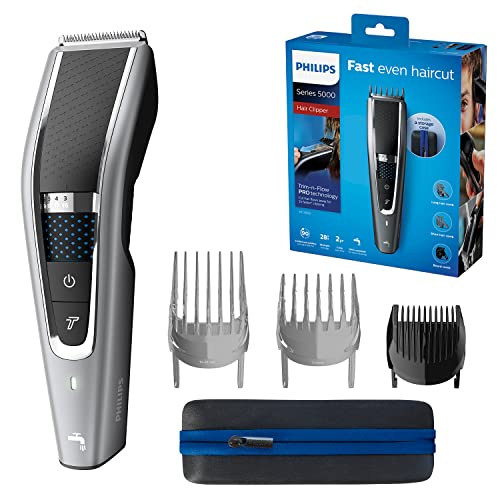 philips-hair-clipper-series-5000-hc5650-15-regolacapelli-con-trim-n-flow-pro-e-d image 7