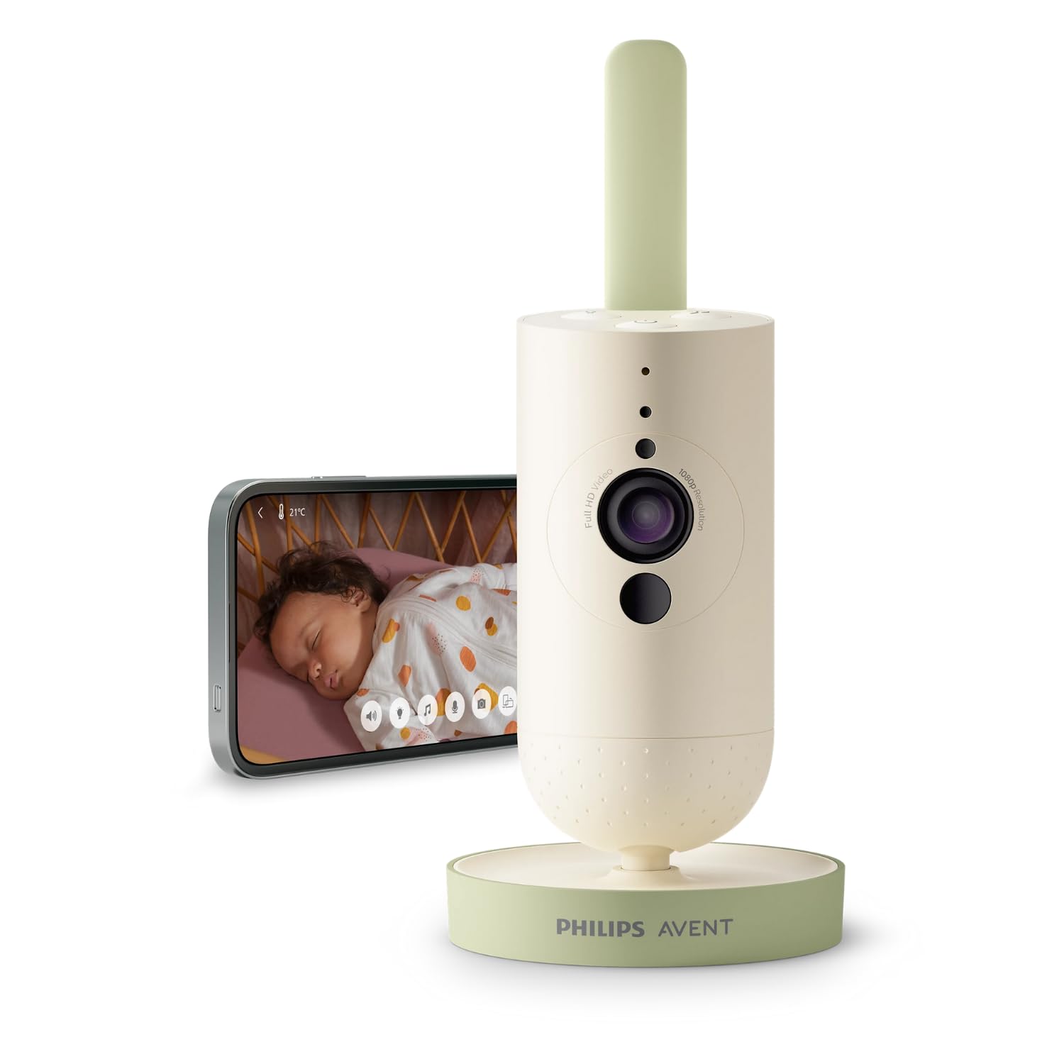 philips-avent-connected-baby-camera-scd643-26-baby-monitor-con-app-video-hd-visi image 4