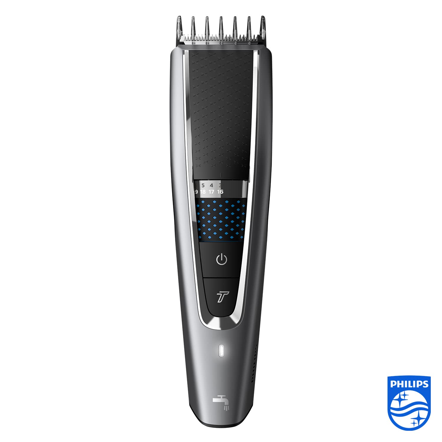 philips-hair-clipper-series-5000-hc5650-15-regolacapelli-con-trim-n-flow-pro-e-d image 2