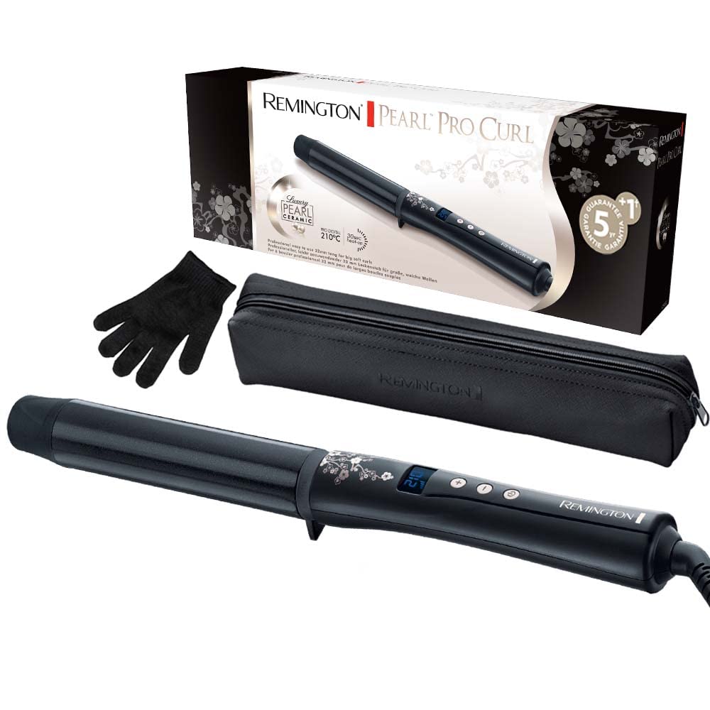 remington-ci9533-pearl-digital-ferro-arricciacapelli-conico-32-mm-con-rivestimen image 1