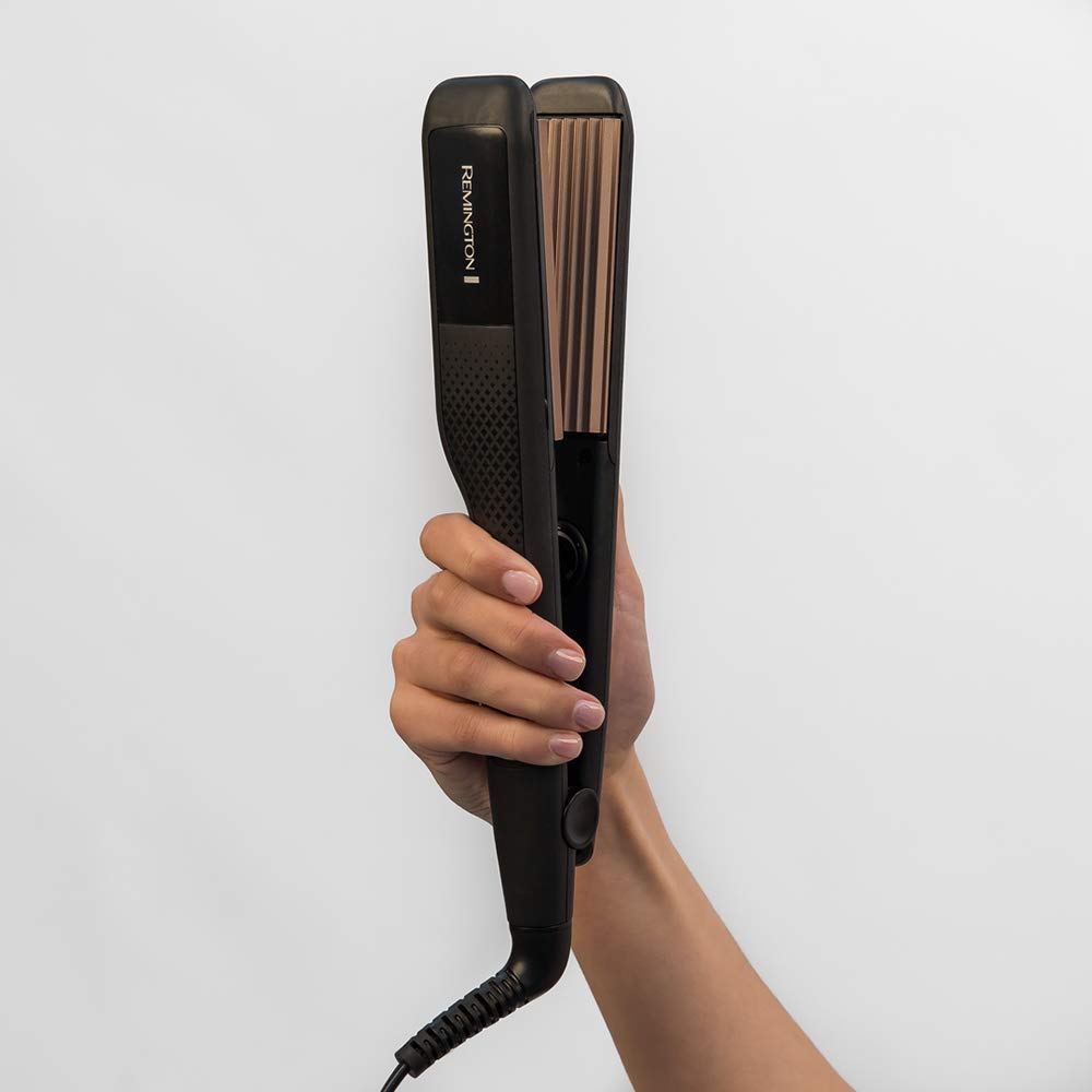 remington-s3580-ceramic-crimp-220-piastra-fris-per-onde-a-zigzag-e-volume-rivest image 5